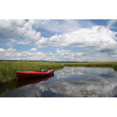 " Kayak And Idaho Sky " by Adamsilver