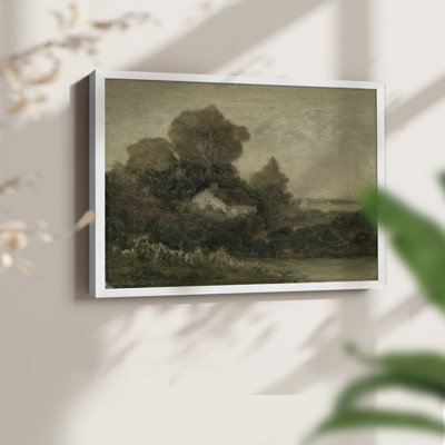 Paysages rétro-DCCXVI-Reproduction encadrée - réversible