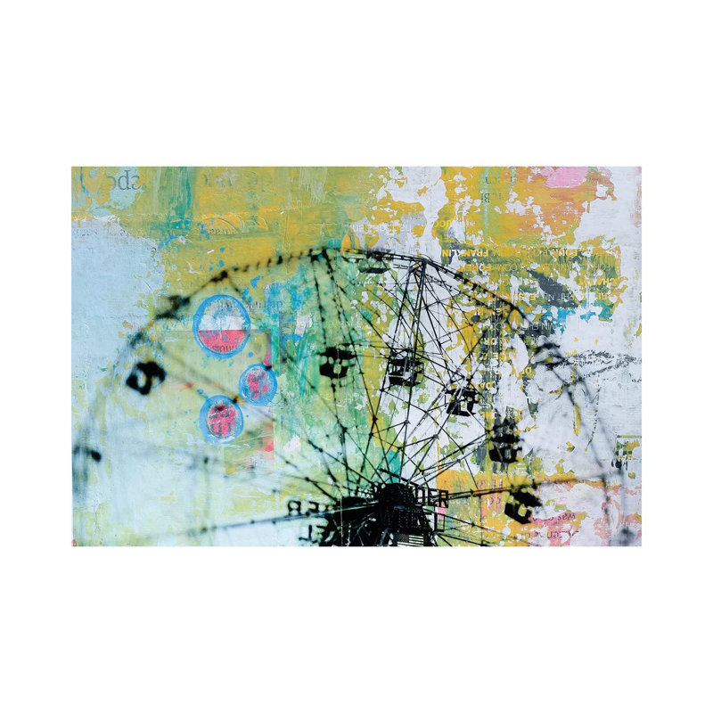 Wonder Wheel - Wrapped Canvas Gallery-Wrapped Canvas Giclée, 66.04 cm H x 45.72 cm W x 3.175 cm D