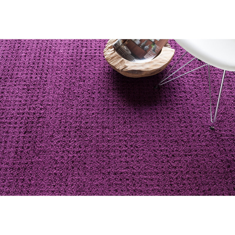 Tapis mauve Zula, Rectangle 9 pi x 12 pi