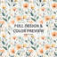 Ensemble de literie à motif floral 4 pièces - Ensemble d'édredon Boho-131227794