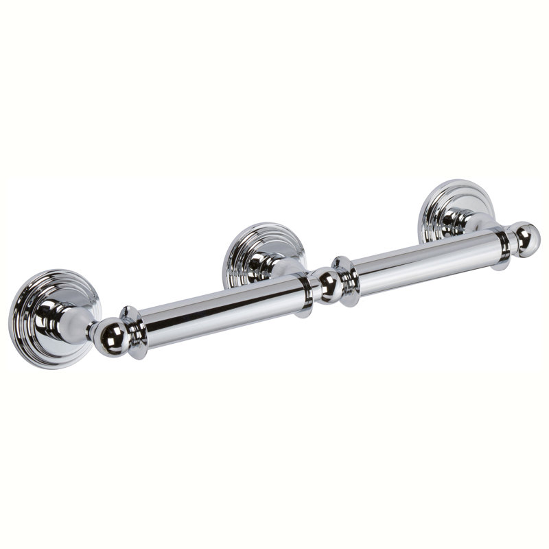 Chelsea Double Toilet Paper Holder, Polished Chrome