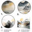 Nature'S Nordic Beauty II Abstract Wall Decor on Metal