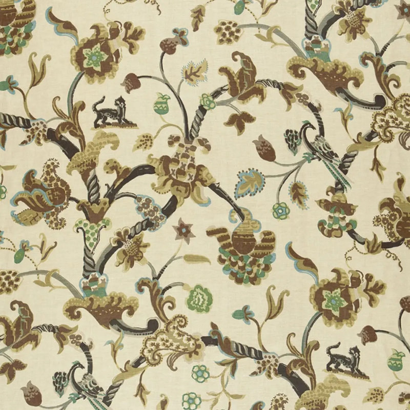 Tissu imprimé Eastbury, Pierre de lune