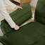 Canapé modulaire en forme de U de 138 pouces avec 2 repose-pieds, assise profonde en chenille de 4 places confortable pour les salons et les appartements-879043134-879043133