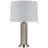Ralph Lauren Langton 29" Table Lamp in Natural Brass with White Paper Shade