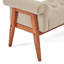 Revêtement classique beige, de construction, convenant à différents styles de maison, pin et contreplaqué, pièce d'étude décorative