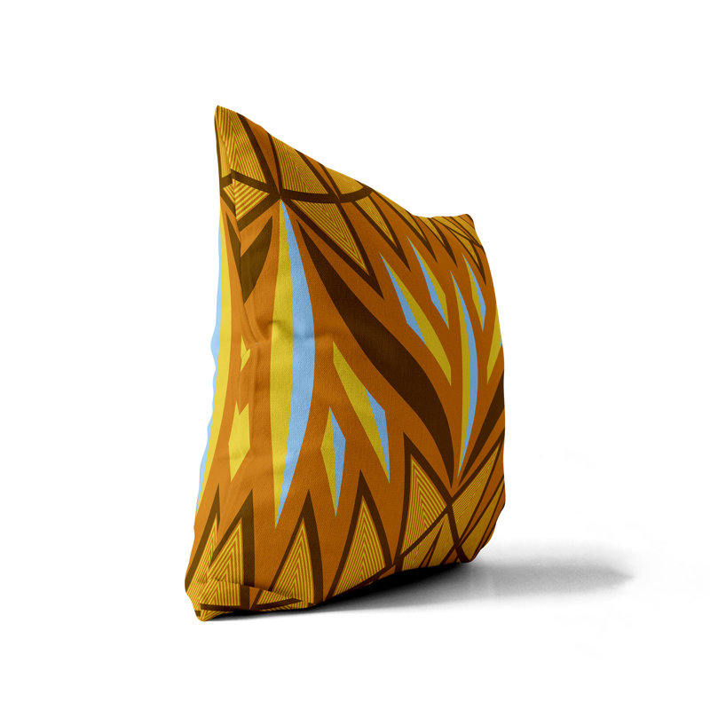 Housse de coussin pour l'intérieur Royal Tribal Abstract, 20 po X 20 po