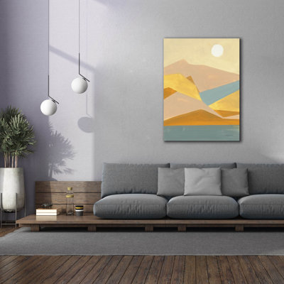 «Retro Abstract 1» par Danhui Nai, art mural sur toile