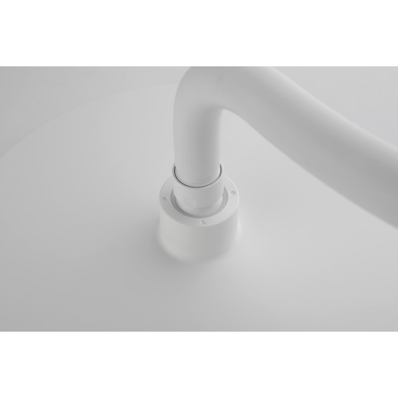 Showerspas Shower System, With 10" Rain Showerhead, 4Function Hand Shower, Adjustable Slide Bar And Soap Dish, White