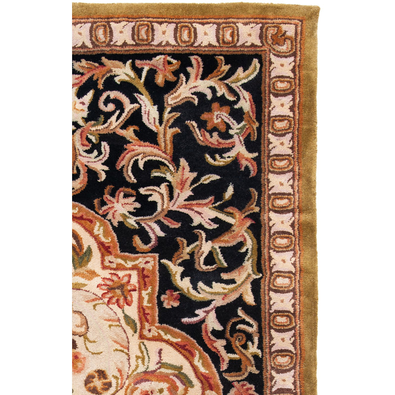 Alger Classic Hand Tufted Wool Oriental Rug, Rectangle 6' x 9'