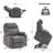Teremba Chenille Lift Assist Power Recliner-2133164917