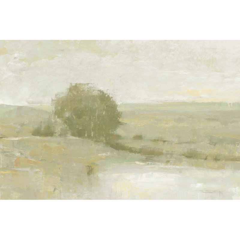 «Lazario Ochre Riverbank I on Canvas» par Tim Ottoole, reproduction, H 12 po x l 18 po