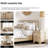 Farmhouse Wood Nightstand With Built-In Charging Station,3-Drawer End Tables For Bedroom, Living Room, Entryway-184773244-184773247