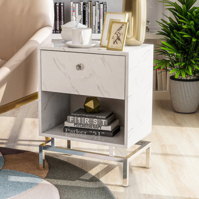 Table de bout avec rangement Breyelle
