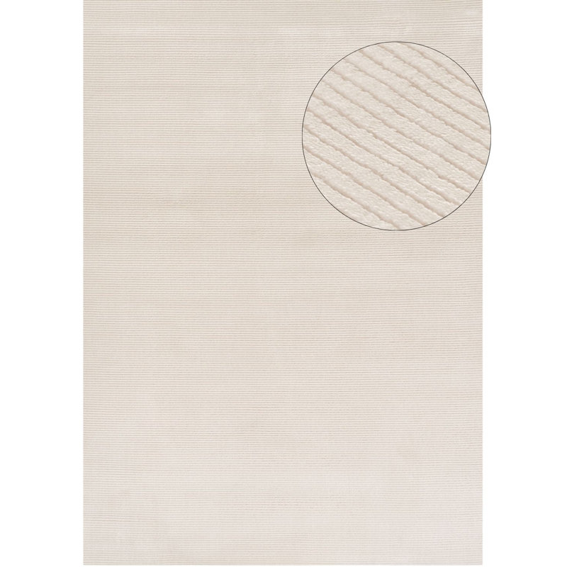 Carmel Modern Striped Cream Area Rug, Rectangle 240 x 340 cm