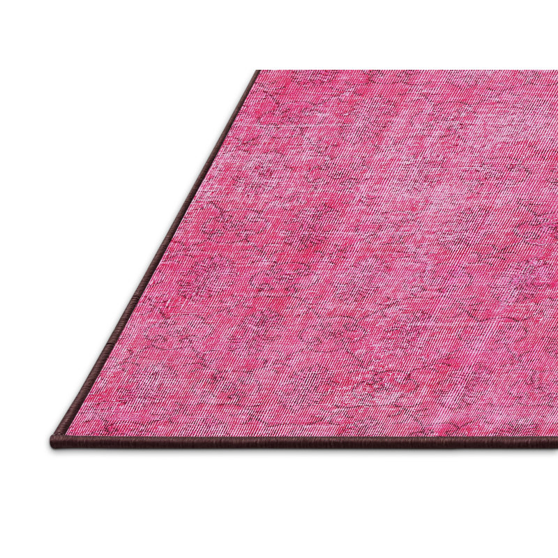 Tapis traditionnel rose, Rectangle 5 pi x 7 pi