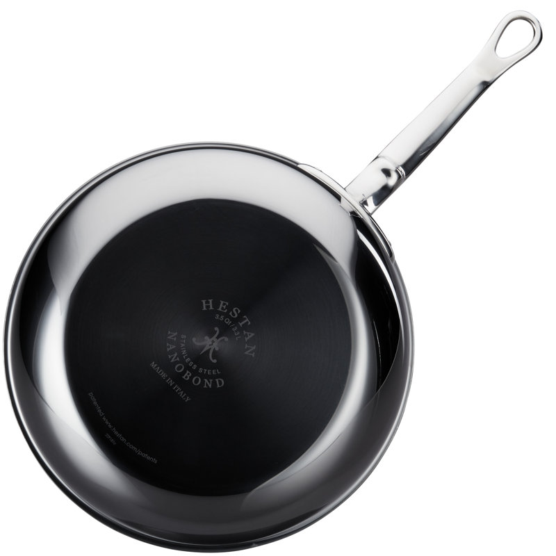 Hestan NanoBond 5QT Covered Essential Pan w/ Helper Handle, 3.5 qt.
