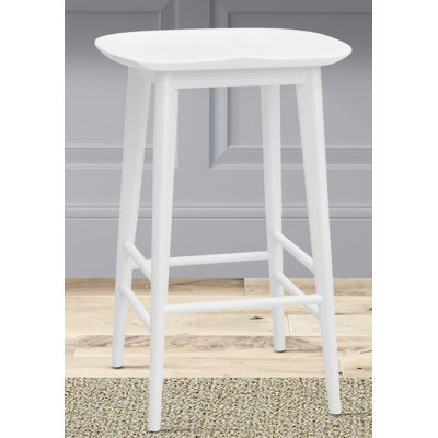Tabouret de bar et de comptoir en bois massif Pedrick