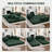  80" Convertible 4-in-1 Sleeper Sofa Bed With Removable Armrests-765606221