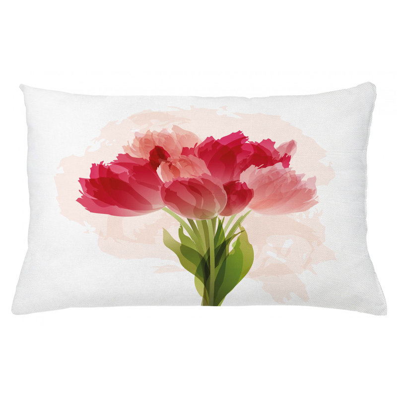 Housse de coussin lombaire intérieur/extérieur, 16 po x 26 po