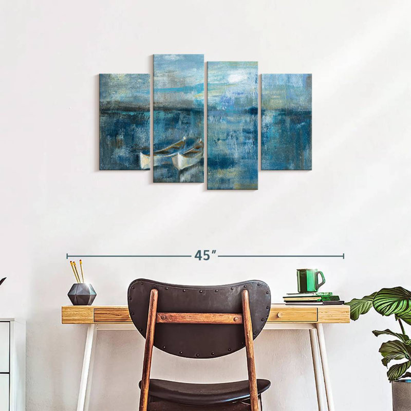 Mehar Two Boats, 22" H x 36" W