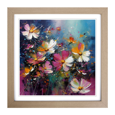 Cosmos Expressionism - Framed Print