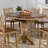 Huerfano Valley Extendable Oval Solid Wood Top Dining Table