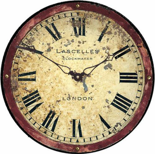 Pub Wood Wall Clock