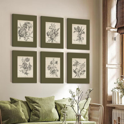 6 Piece Wrapped Canvas Print