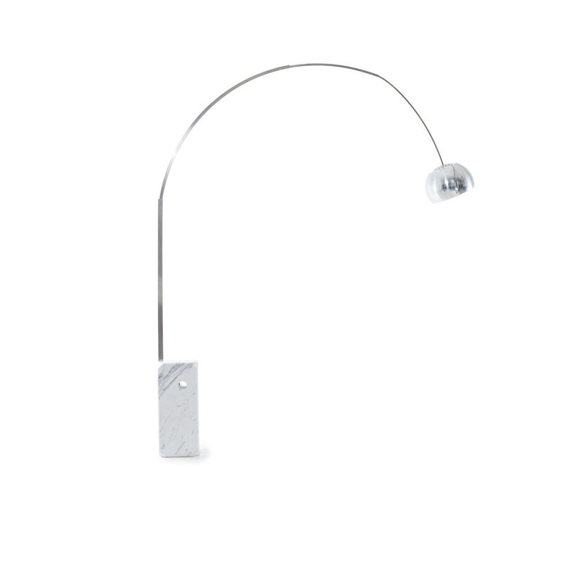 Lampe sur pied arquée 66 po Rosselyn