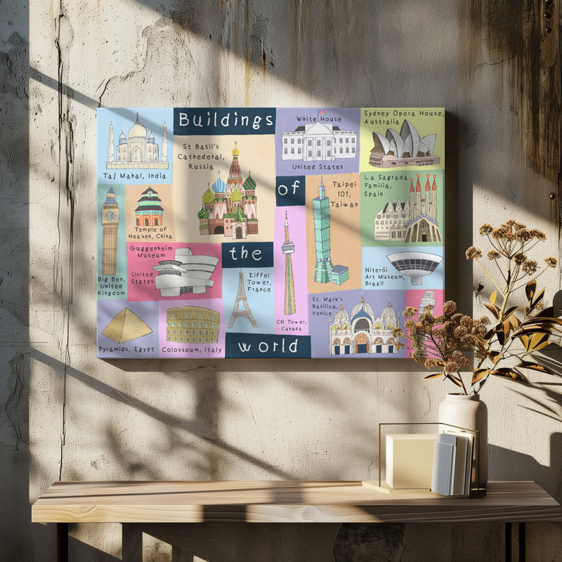 Wrapped Canvas Print, 81.28 cm H x 121.92 cm W
