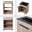 Meuble-lavabo autoportant de 24 po avec lavabo, meuble-lavabo autoportant avec 2 portes et comptoir de lavabo en céramique Beid-222570405-222570403