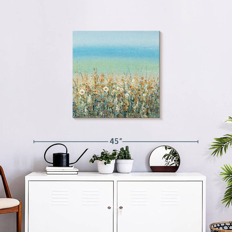 Alvord Shoreline Flowers II, H 24 po x l 24 po