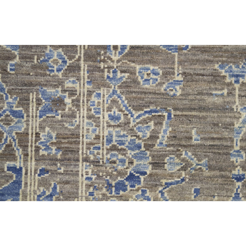Oriental Area Rug in Gray