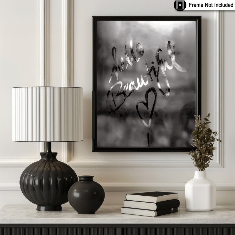 Hello Beautiful No2, Unframed, Poster, 08"H x 10"W