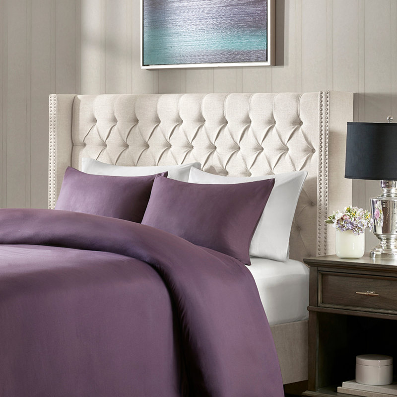Tête de lit tapissier crème grand