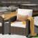 Rhylee 7 - Person Patio Conversation Sets with Cushions