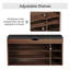 Banc de rangement 12 paires de chaussures