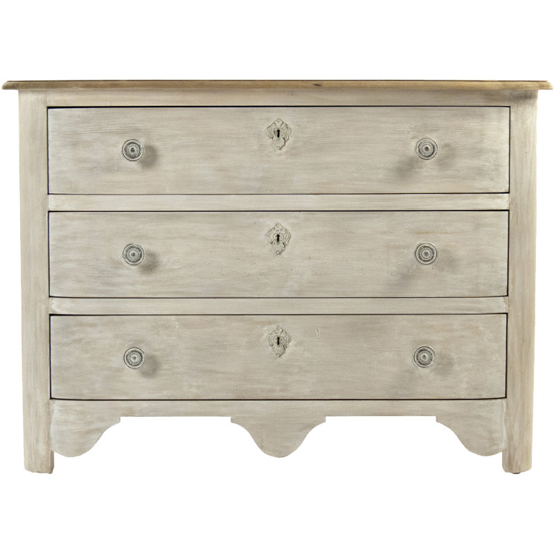 3 - Drawer Solid Wood Dresser