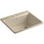 Évier de cuisine avec support de bassin L 25 po x l 22 po x 9-5 po Riverby-11013551-64615351