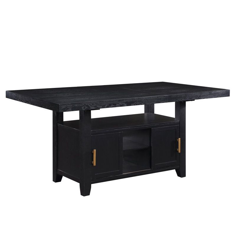 Donny Lequitta Counter Height Extendable Dining Table