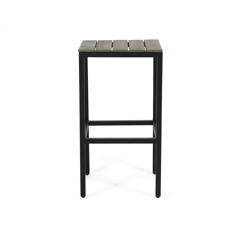 Outdoor BARSTOOL, Gray/Black