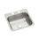 15'' L Stainless Steel Single Basin Kitchen Sink