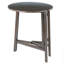 Table ronde haute Torence, gris huître
