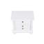Table de chevet Meade G8975-N, blanc-1005649145