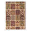 Barryan Hand Knotted Area Rug in Red