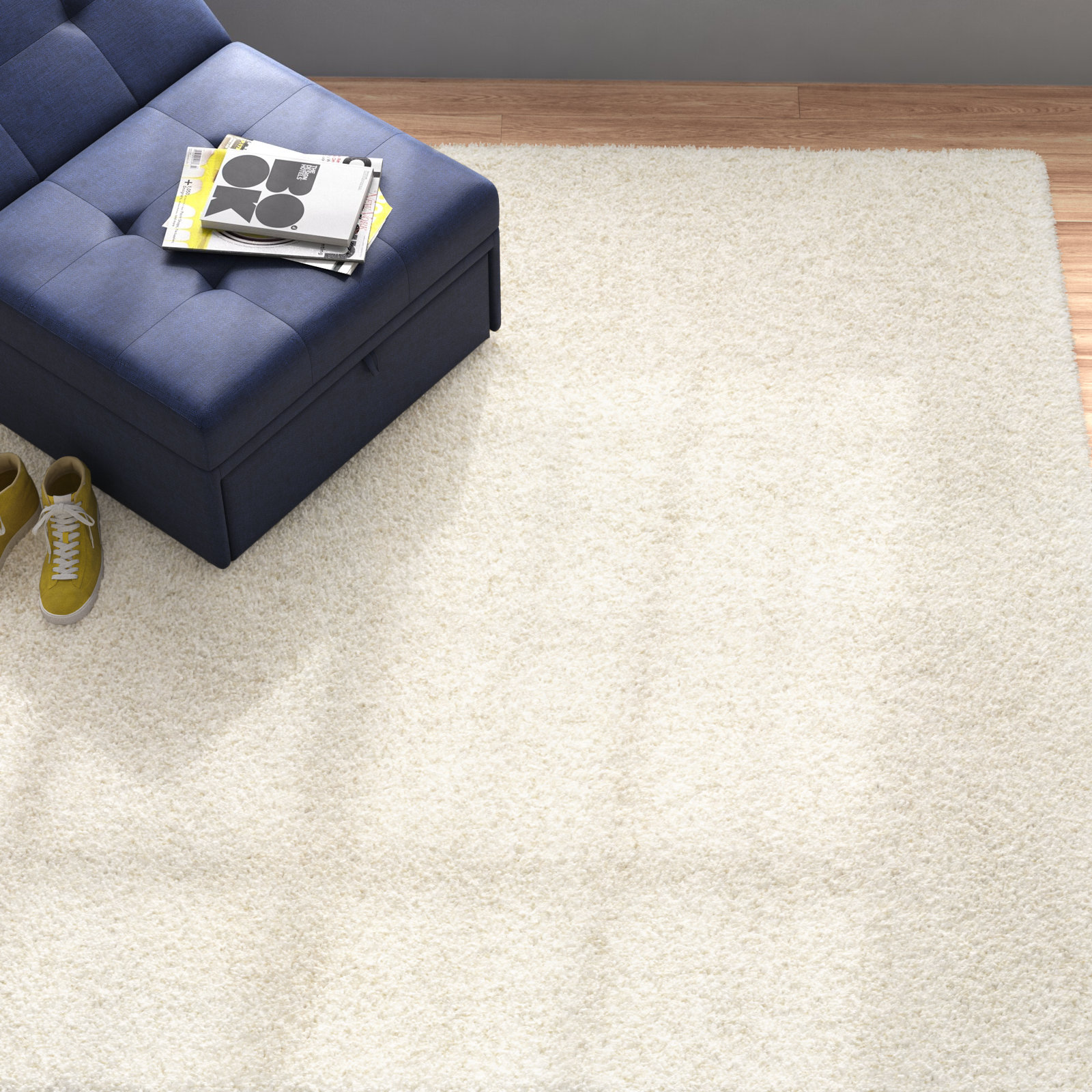 Zipcode Design™ Gilkey Solid Color Rug & Reviews | Wayfair