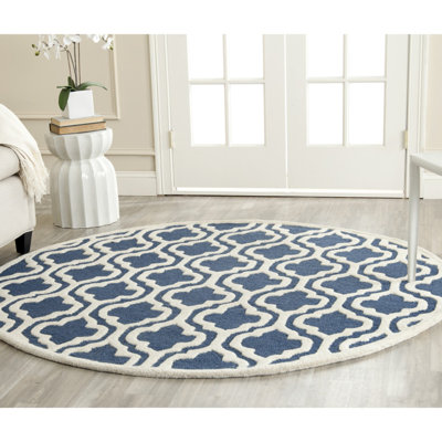 Clapham Hand Tufted Wool Geometric Rug