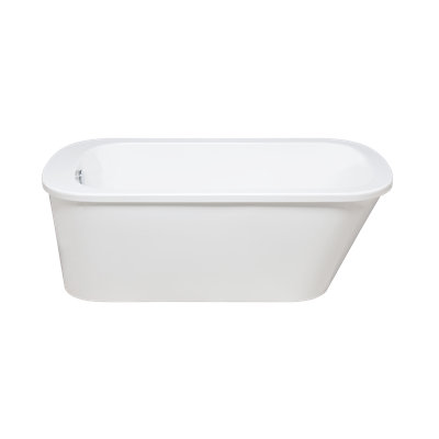 Portstewart 60" x 32" Freestanding Soaking Acrylic Bathtub
